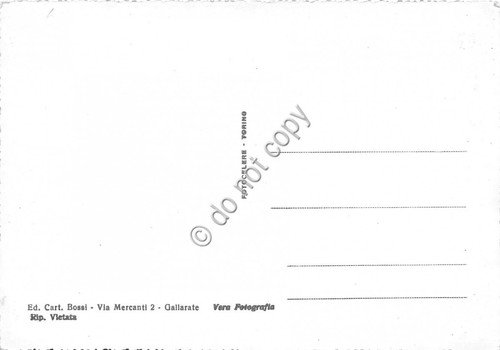 Cartolina Gallarate Panorama (Varese)