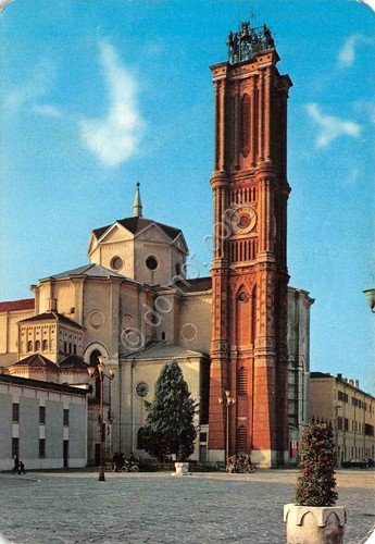 Cartolina Galliate Chiesa Parrocchiale anni '70 | Immagine principale