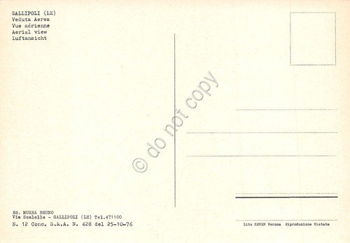 Cartolina Gallipoli Panorama aereo 2 | Immagine Gallery 2