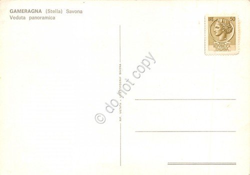 Cartolina Gameragna Stella Savona Panorama | Immagine Gallery 2