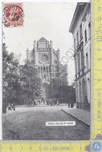 Cartolina Gand - Gent - Eglise Saint Anne - Vg … | Immagine principale