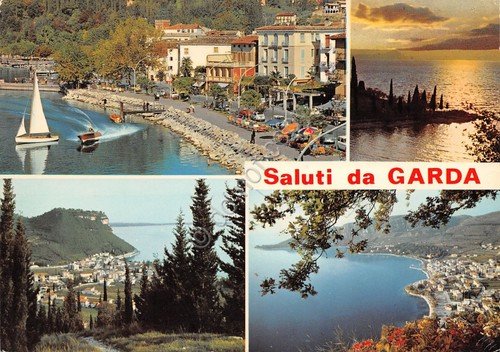Cartolina Garda vedute 1977 (Brescia)