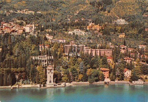 Cartolina Gardone Riviera Eurotel vista aerea anni '80 | Immagine principale