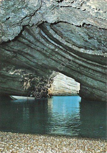Cartolina Gargano Litorale Vieste Mattinata Grotta Campana 1982 (Lecce) | Immagine principale