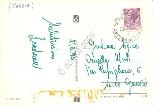 Cartolina Gargano vedute varie località e mappa 1973 (Foggia) | Immagine Gallery 2