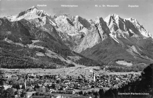 Cartolina Garmisch Partenkirchen 1955