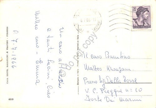 Cartolina Gatti mici dentro scarpone 1966 | Immagine Gallery 2