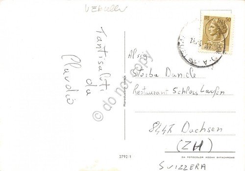 Cartolina Gattinara 3 vedute (Vercelli)