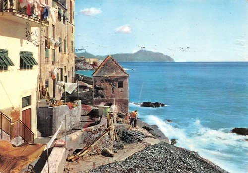 Cartolina Genova Bagnara Scorcio 1962