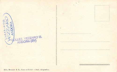 Cartolina Genova Casa di C. Colombo Ed. Brunner