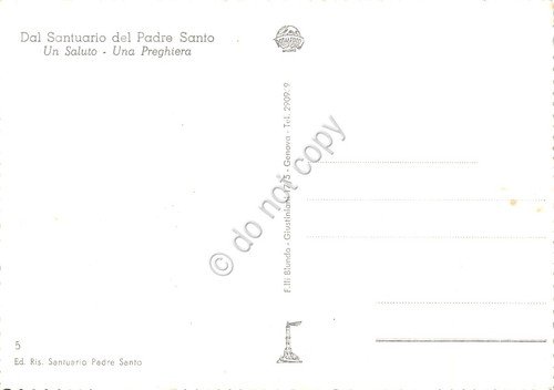 Cartolina Genova Chiesa del Padre Santo | Immagine Gallery 2