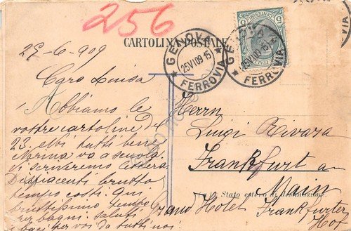 Cartolina Genova Chiesa San Pietro e Piazza della Borsa Illustrata … | Immagine Gallery 2