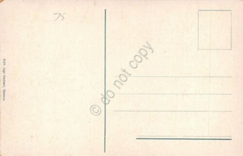 Cartolina Genova Circonvallazione a mare illustrata anni '10 | Immagine Gallery 2