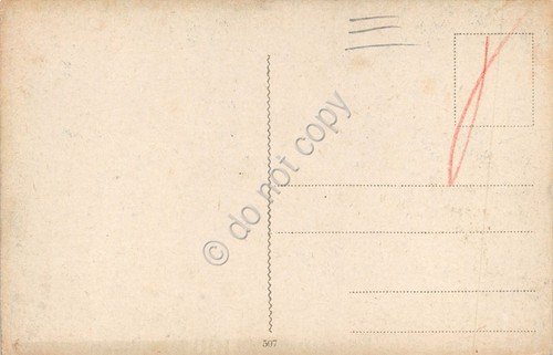 Cartolina Genova Circonvallazione a Mare Villa Milyus tram illustrata