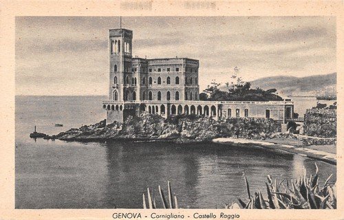 Cartolina Genova Cornigliano Castello Raggio | Immagine Gallery 1