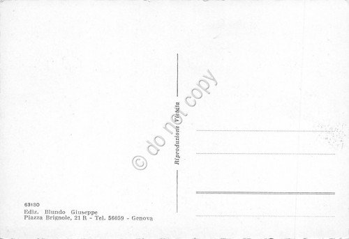 Cartolina Genova Cornigliano Castello Raggio temporale? | Immagine Gallery 2