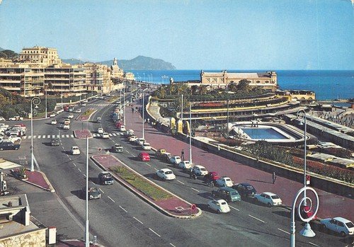 Cartolina Genova Corso Italia anni '70 | Immagine principale