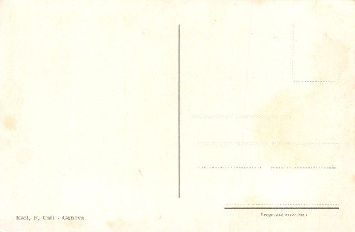 Cartolina Genova Duomo San Lorenzo animata Ed. Carli | Immagine Gallery 2