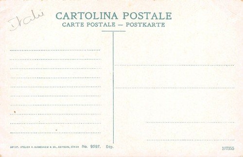 Cartolina Genova Illustrata Via Garibaldi | Immagine Gallery 2