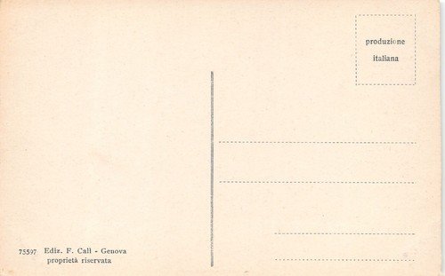 Cartolina Genova Lido d'Albaro Ed. Carli | Immagine Gallery 2