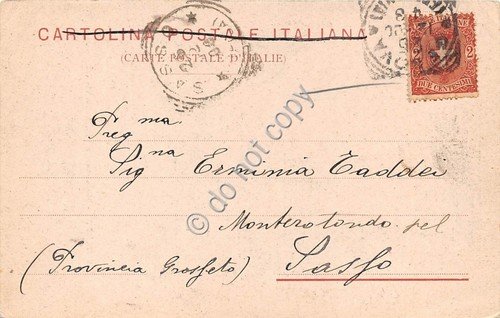 Cartolina Genova Monumento a Vittorio Emanuele Via Palestro | Immagine Gallery 2