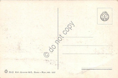 Cartolina Genova Municipio Atrio Ed Brunner