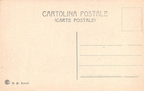 Cartolina Genova Nuova Borsa animata bus