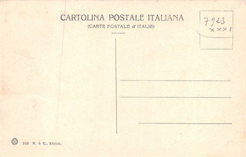 Cartolina Genova Panorama 1923 Ed. B & C | Immagine Gallery 2