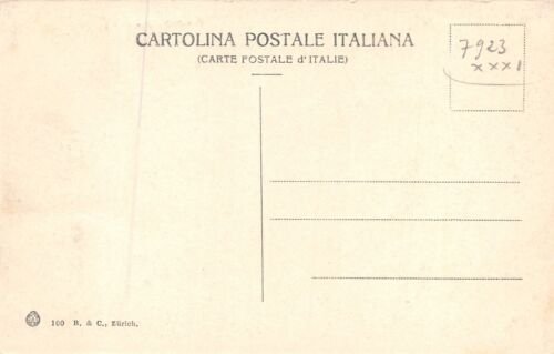 Cartolina Genova Panorama 1923 Ed. B & C