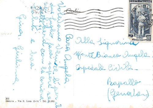 Cartolina Genova Panorama 1955 | Immagine Gallery 2