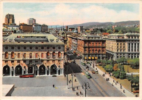 Cartolina Genova Panorama dall'alto Ed WDG | Immagine principale