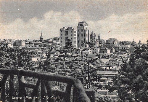 Cartolina Genova Panorama Grattacieli | Immagine principale