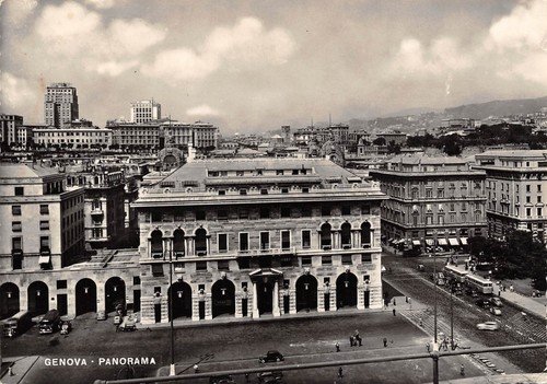 Cartolina Genova Panorama parziale | Immagine principale