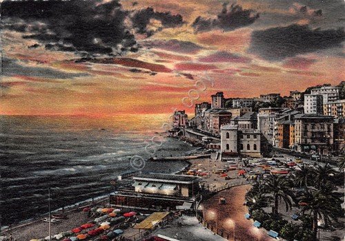 Cartolina Genova Pegli Illustrata 1964 | Immagine principale