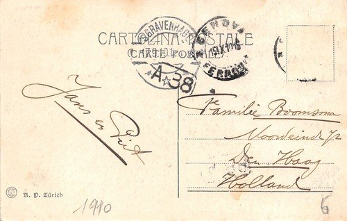 Cartolina Genova Piazza Acquaverde Monumento a Colombo animata 1910 | Immagine Gallery 2