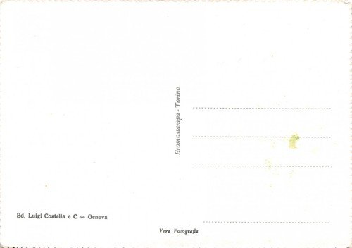 Cartolina Genova Piazza Dante Ist. Naz. Assicurazioni | Immagine Gallery 2
