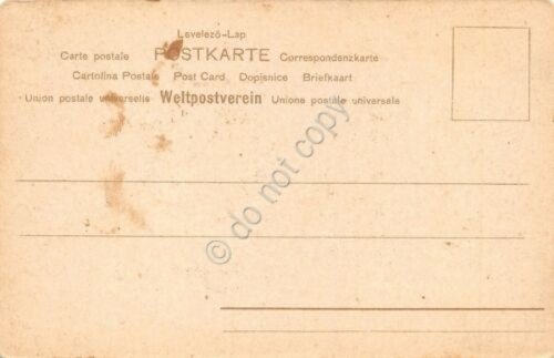 Cartolina Genova Porta del Vacca anni '10 Caffè Firenze animata | Immagine Gallery 2