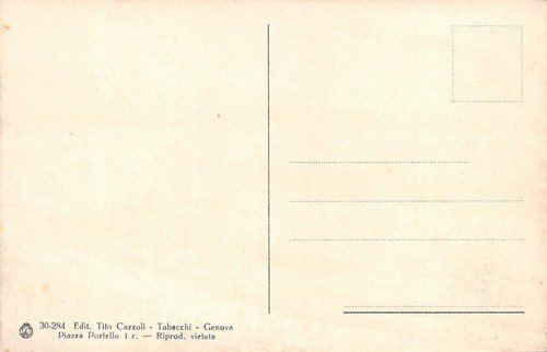 Cartolina Genova Porto Navi Ed. Cazzoli | Immagine Gallery 2