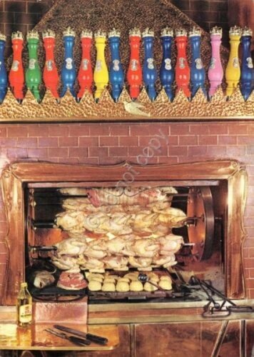 Cartolina Genova Ristorante Pichin spiedo | Immagine principale