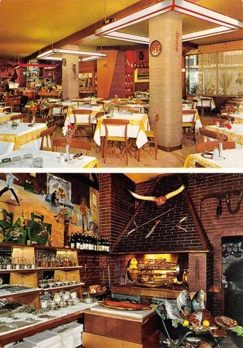 Cartolina Genova Ristorante Zeffirino 2 vedute 1965 | Immagine principale