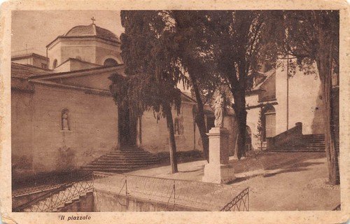 Cartolina Genova SS. Concezione Cappuccini Piazzale | Immagine principale