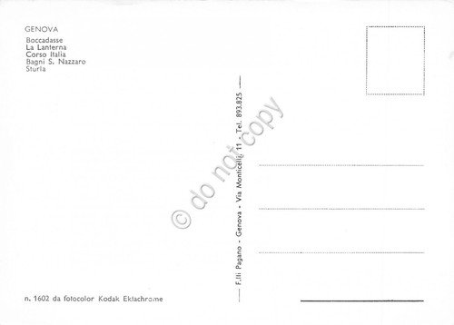 Cartolina Genova vedute varie | Immagine Gallery 2
