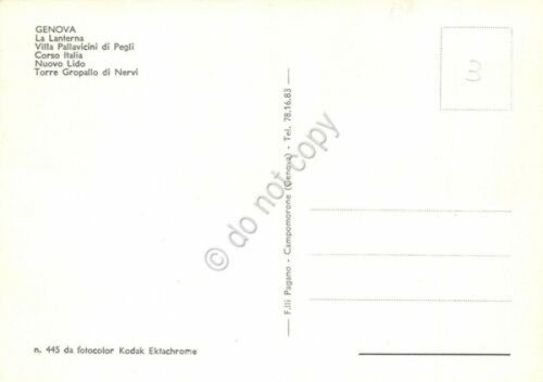 Cartolina Genova vedute varie | Immagine Gallery 2