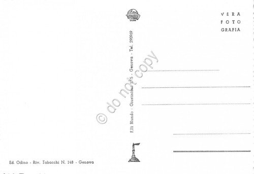 Cartolina Genova Via De Gaspari | Immagine Gallery 2