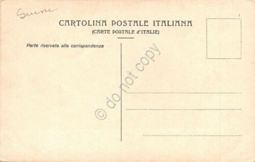 Cartolina Genova Villetta Dinegro Monumento a Vittorio Emanuele anni '10 | Immagine Gallery 2