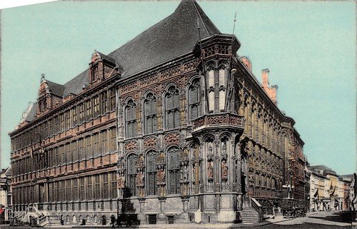 Cartolina Gent Gand Hotel de Ville | Immagine principale