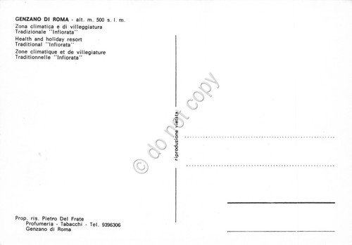 Cartolina Genzano di Roma Infiorata 5 anni '70 | Immagine Gallery 2