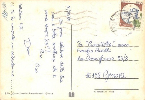 Cartolina Giarre Vedutine (Catania) | Immagine Gallery 2