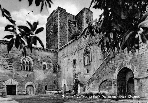 Cartolina Gioia del Colle Castello Normanno Interno 1995 (Bari) | Immagine principale