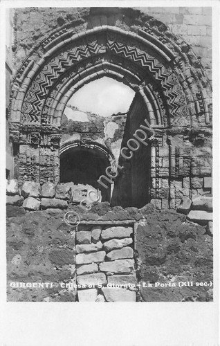 Cartolina Girgenti Chiesa di San Giorgio la Porta | Immagine principale